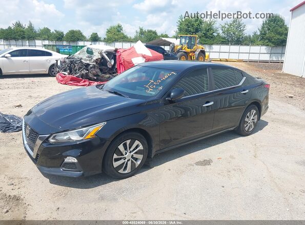 1N4BL4BVXKC119083 2019 NISSAN ALTIMA Black Առջևի ձախ երեք քառորդ տեսարան