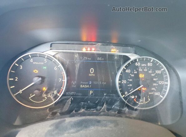 1N4BL4BVXKC135946 2019 NISSAN ALTIMA Черный Вид щитка приборов