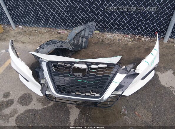 1N4BL4BVXKC161981 2019 NISSAN ALTIMA White Widok zestawu wskaźników