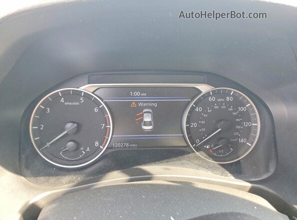 1N4BL4BVXKN314217 2019 NISSAN ALTIMA White Սարքավորումների վահանակի տեսք
