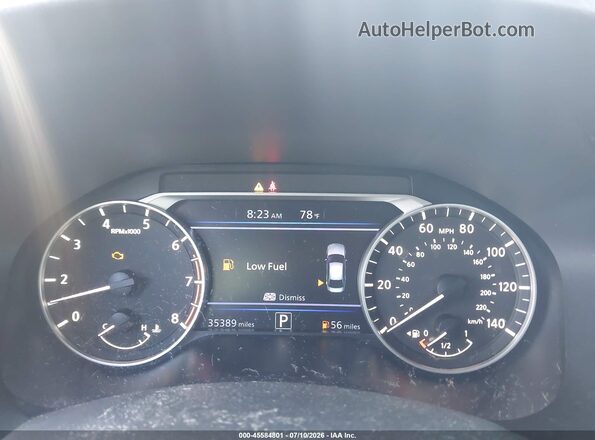 1N4BL4BVXLC101068 2020 NISSAN ALTIMA Blue Widok tylnych siedzeń