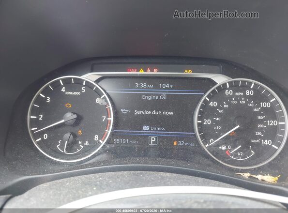 1N4BL4BVXLC171556 2020 NISSAN ALTIMA Синий Вид задних сидений