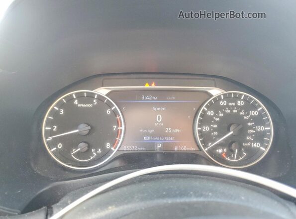 1N4BL4BVXLC180533 2020 NISSAN ALTIMA Серебряный Вид щитка приборов