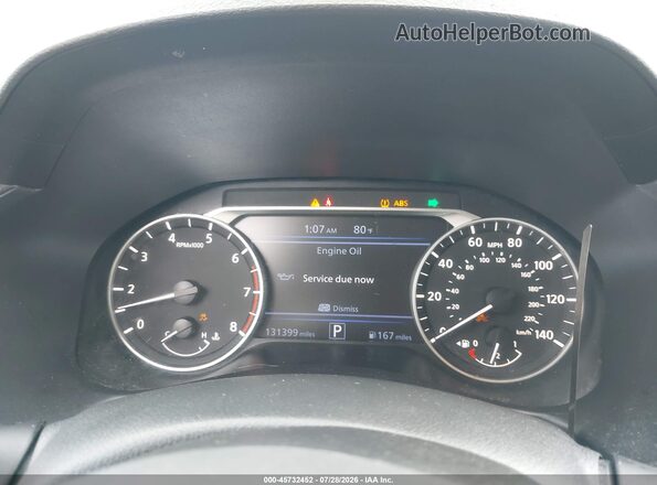 1N4BL4BVXLC195730 2020 NISSAN ALTIMA White Вид задніх сидінь