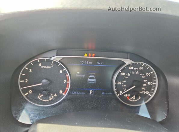 1N4BL4BVXLC213546 2020 NISSAN ALTIMA White ხელსაწყოთა პანელის ხედი
