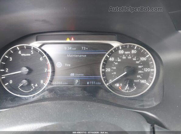 1N4BL4BVXLC270023 2020 NISSAN ALTIMA Black Widok tylnych siedzeń