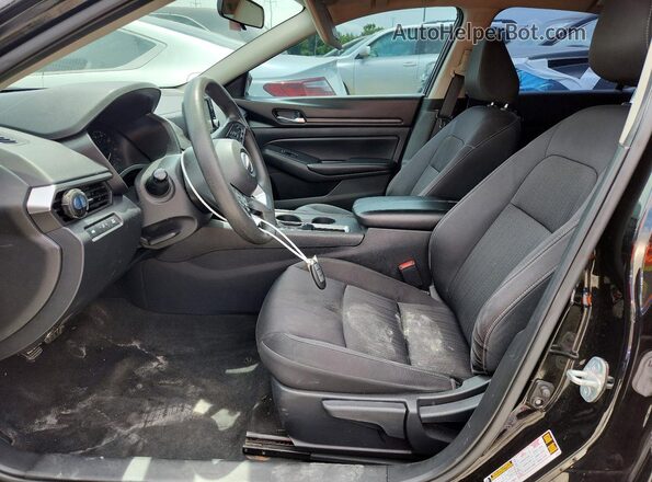 1N4BL4BVXMN361928 2021 NISSAN ALTIMA Black Widok wnętrza z przodu