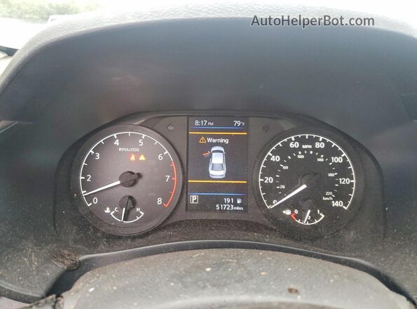 1N4BL4BVXMN399045 2021 NISSAN ALTIMA Серебряный Вид щитка приборов