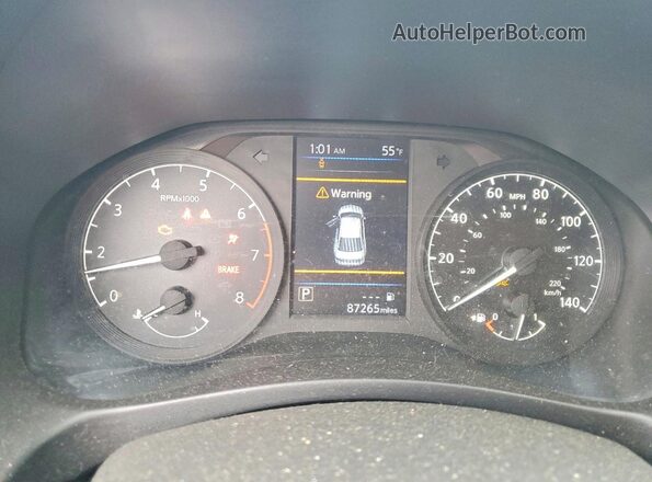 1N4BL4BVXNN415293 2022 NISSAN ALTIMA Угольный Вид щитка приборов