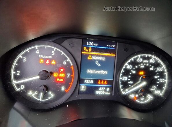 1N4BL4BVXRN405322 2024 NISSAN ALTIMA Синий Вид щитка приборов