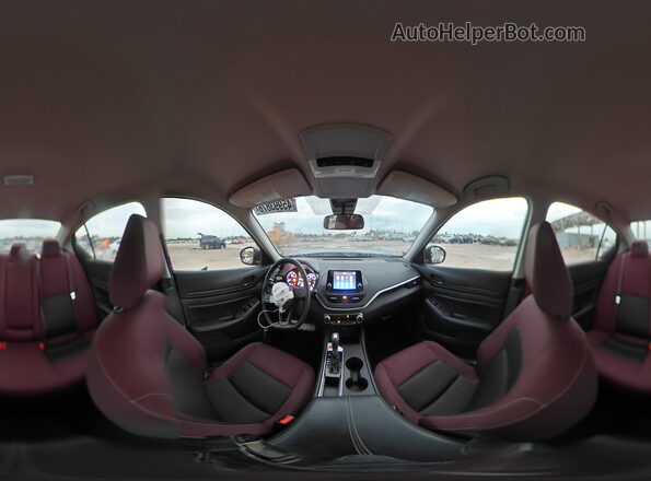 1N4BL4BVXRN405322 2024 NISSAN ALTIMA Синий Панорамный вид салона 360°