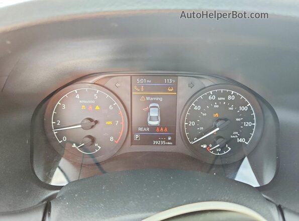 1N4BL4BVXRN428471 2024 NISSAN ALTIMA Gray Սարքավորումների վահանակի տեսք
