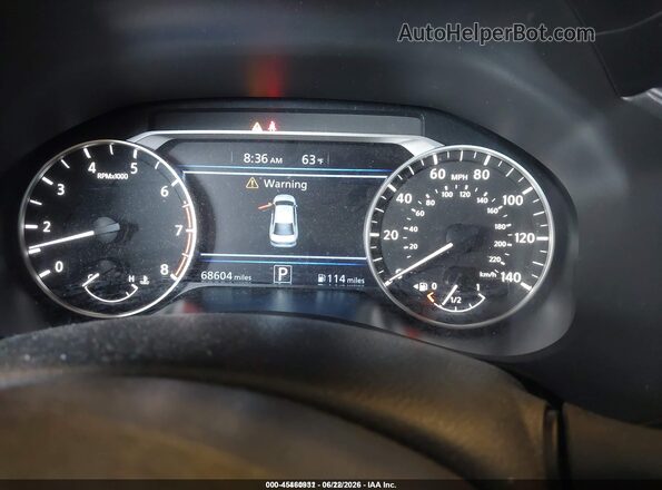 1N4BL4BW1LC260876 2020 NISSAN ALTIMA Silver Widok tylnych siedzeń