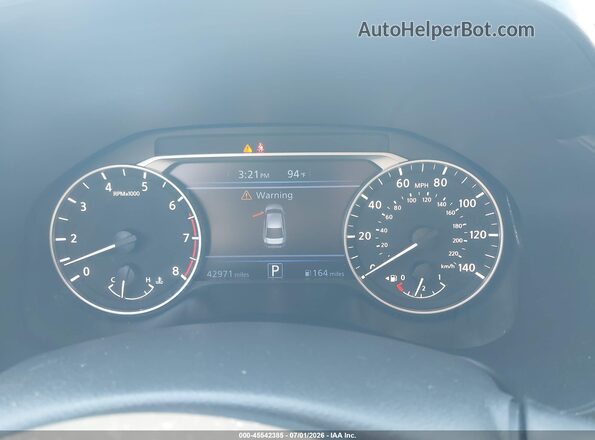 1N4BL4BW2LC265522 2020 NISSAN ALTIMA Blue Widok tylnych siedzeń
