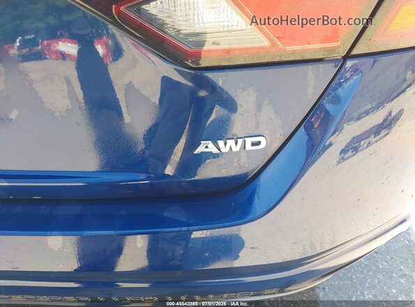 1N4BL4BW2LC265522 2020 NISSAN ALTIMA Blue Widok zestawu wskaźników