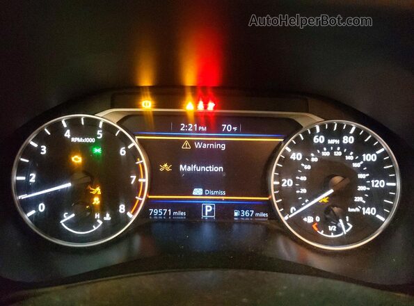 1N4BL4BW3LC243058 2020 NISSAN ALTIMA Blue Սարքավորումների վահանակի տեսք