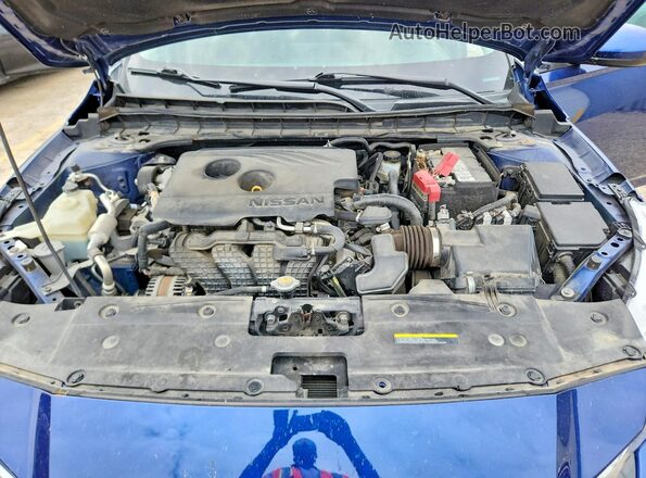 1N4BL4BW3LN320600 2020 NISSAN ALTIMA Blue უკანა სალონის ხედი
