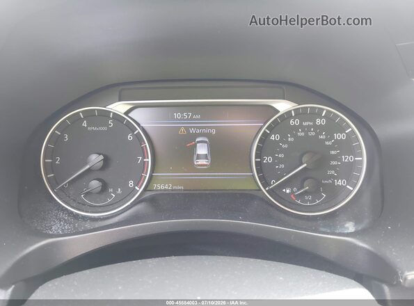 1N4BL4BW4LC238810 2020 NISSAN ALTIMA Gray Widok tylnych siedzeń