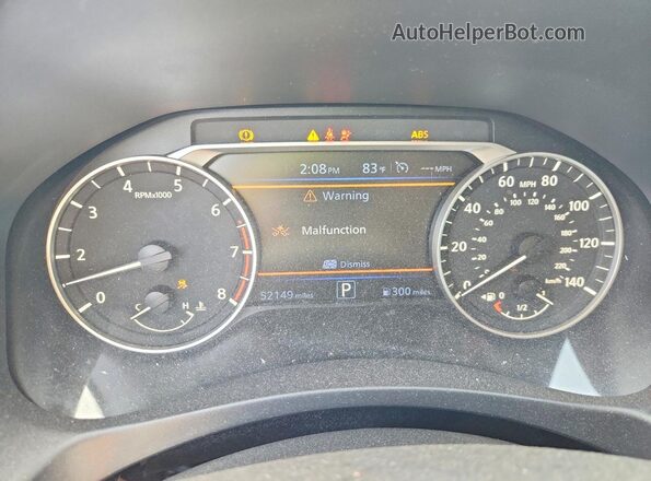 1N4BL4BW5LC236113 2020 NISSAN ALTIMA Black ხელსაწყოთა პანელის ხედი