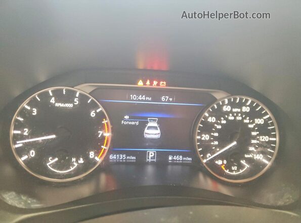 1N4BL4BW8LC280252 2020 NISSAN ALTIMA Gray Instrument cluster view
