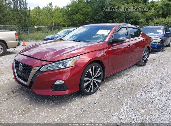 1N4BL4CV0KC176486 2019 NISSAN ALTIMA Красный Передняя левая четверть