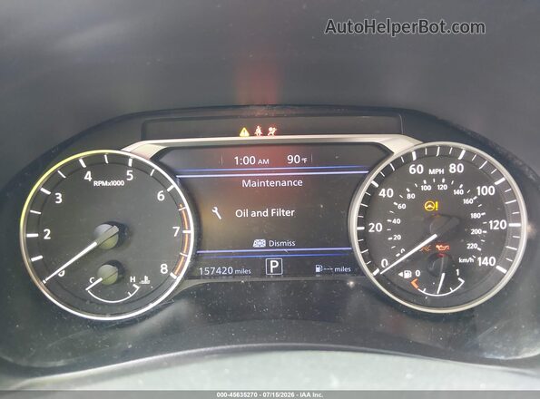 1N4BL4CV0KC176486 2019 NISSAN ALTIMA Красный Вид задних сидений