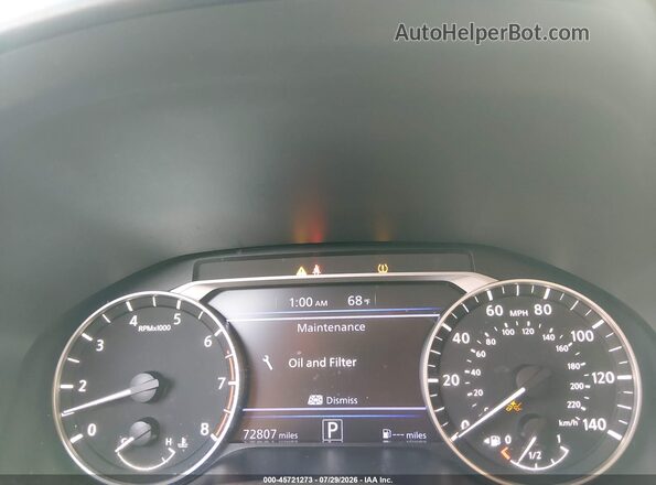 1N4BL4CV0LC125992 2020 NISSAN ALTIMA Gray Rear seats view