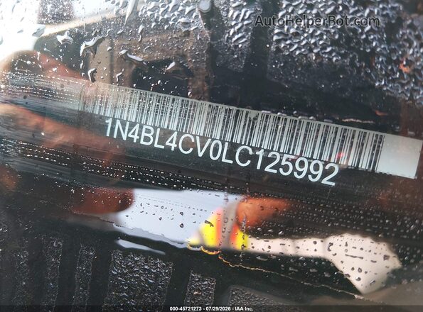 1N4BL4CV0LC125992 2020 NISSAN ALTIMA Gray Engine compartment view