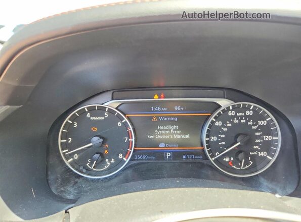 1N4BL4CV0LC284091 2020 NISSAN ALTIMA Gray Widok zestawu wskaźników