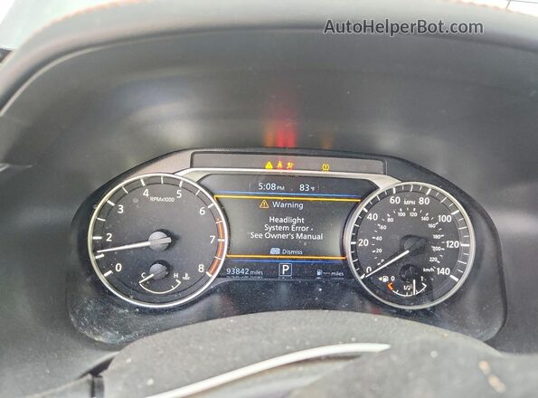 1N4BL4CV0MN338561 2021 NISSAN ALTIMA Gray Սարքավորումների վահանակի տեսք