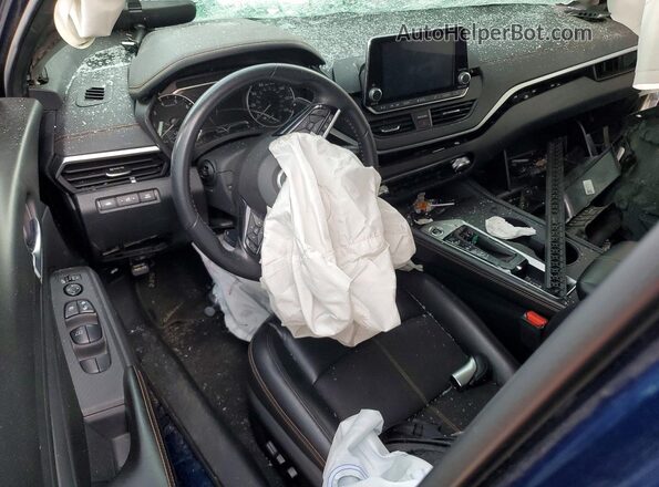 1N4BL4CV0MN341959 2021 NISSAN ALTIMA Blue Вид панелі приладів