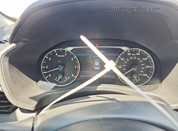 1N4BL4CV0RN393440 2024 NISSAN ALTIMA Gray Widok zestawu wskaźników