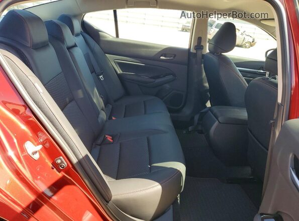 1N4BL4CV0SN341747 2025 NISSAN ALTIMA Red Rear seats view