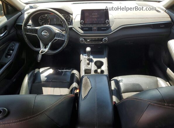 1N4BL4CV1KC110951 2019 NISSAN ALTIMA Blue Вид панелі приладів