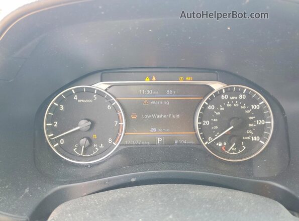 1N4BL4CV1KC110951 2019 NISSAN ALTIMA Blue Вид щитка приладів