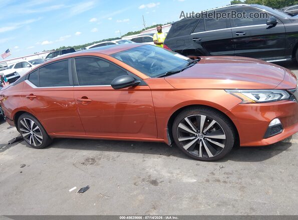 1N4BL4CV1KC190994 2019 NISSAN ALTIMA Orange Vista interior de 360 grados