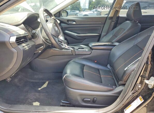 1N4BL4CV1KC206014 2019 NISSAN ALTIMA Черный Вид салона спереди