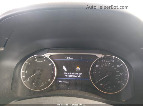 1N4BL4CV1NN332897 2022 NISSAN ALTIMA Silver Widok tylnych siedzeń
