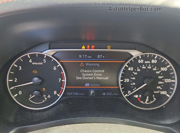 1N4BL4CV2KC221136 2019 NISSAN ALTIMA Gray Սարքավորումների վահանակի տեսք