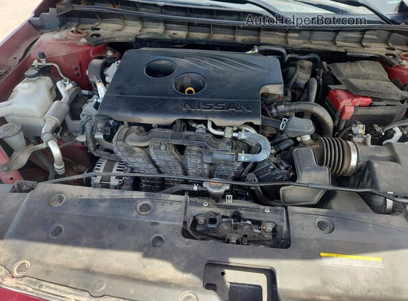1N4BL4CV2KN306157 2019 NISSAN ALTIMA Red Вид задньої частини салону