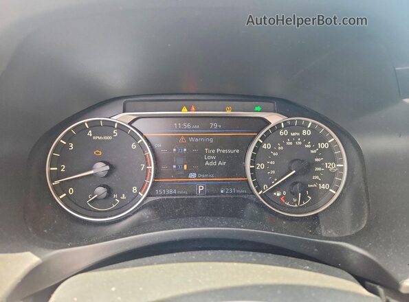 1N4BL4CV2KN306157 2019 NISSAN ALTIMA Red Вид щитка приладів