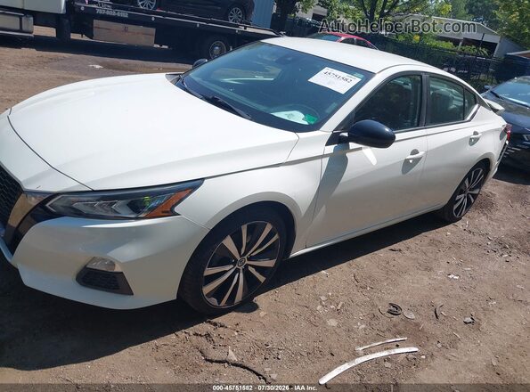 1N4BL4CV2LC156595 2020 NISSAN ALTIMA White Vista tres cuartos delantera izquierda