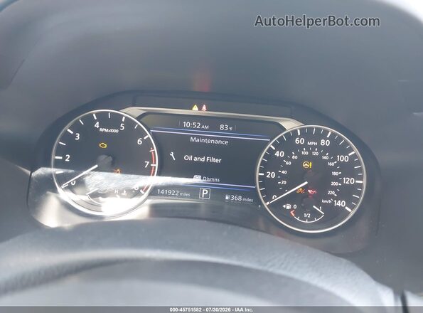 1N4BL4CV2LC156595 2020 NISSAN ALTIMA White Vista de los asientos traseros
