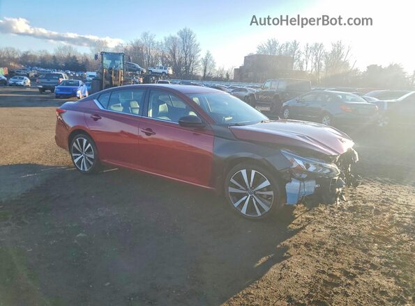 1N4BL4CV2MN303634 2021 NISSAN ALTIMA Burgundy Delantero derecho