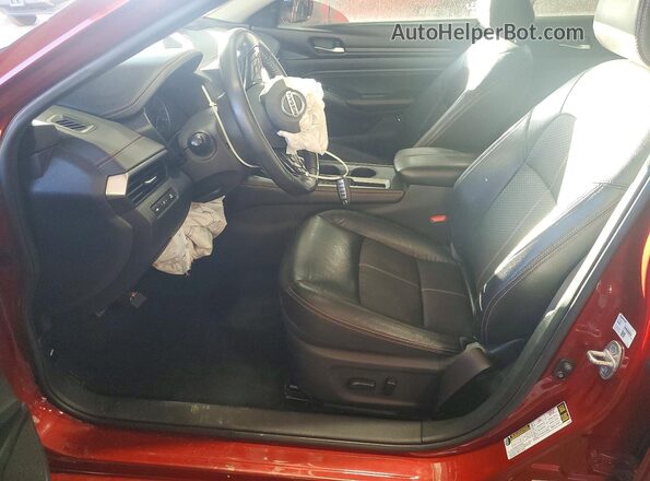 1N4BL4CV2MN303634 2021 NISSAN ALTIMA Burgundy Vista interior delantera