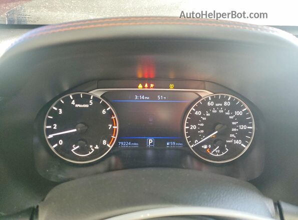 1N4BL4CV2MN303634 2021 NISSAN ALTIMA Burgundy Vista del cuadro de instrumentos