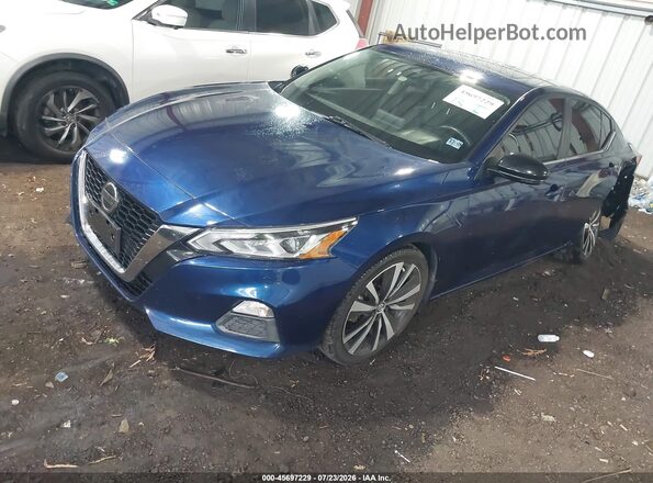 1N4BL4CV2MN338285 2021 NISSAN ALTIMA Blue Vista tres cuartos delantera izquierda