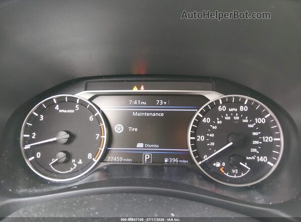 1N4BL4CV2MN394128 2021 NISSAN ALTIMA White Հետևի նստատեղերի տեսք