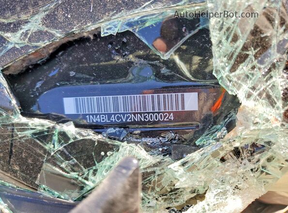 1N4BL4CV2NN300024 2022 NISSAN ALTIMA Black Widok komory silnika