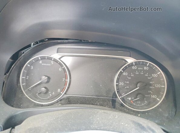 1N4BL4CV2NN300024 2022 NISSAN ALTIMA Black Widok zestawu wskaźników
